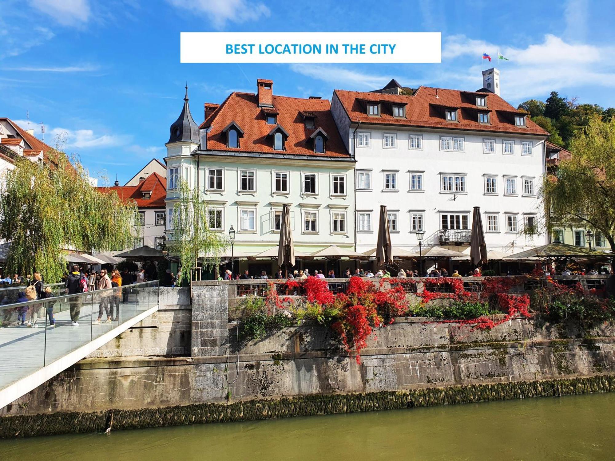 Riverside Elegance Ljubljana Buitenkant foto